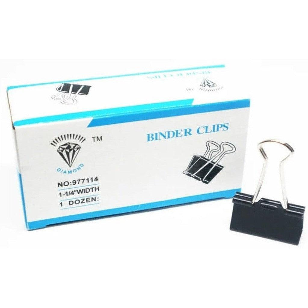 Binder Clips 32Mm Buro 12Pcs/Box