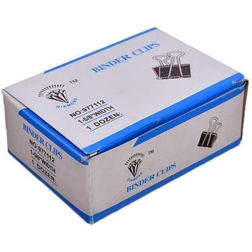 Binder Clips 41Mm Buro 12Pcs/Box