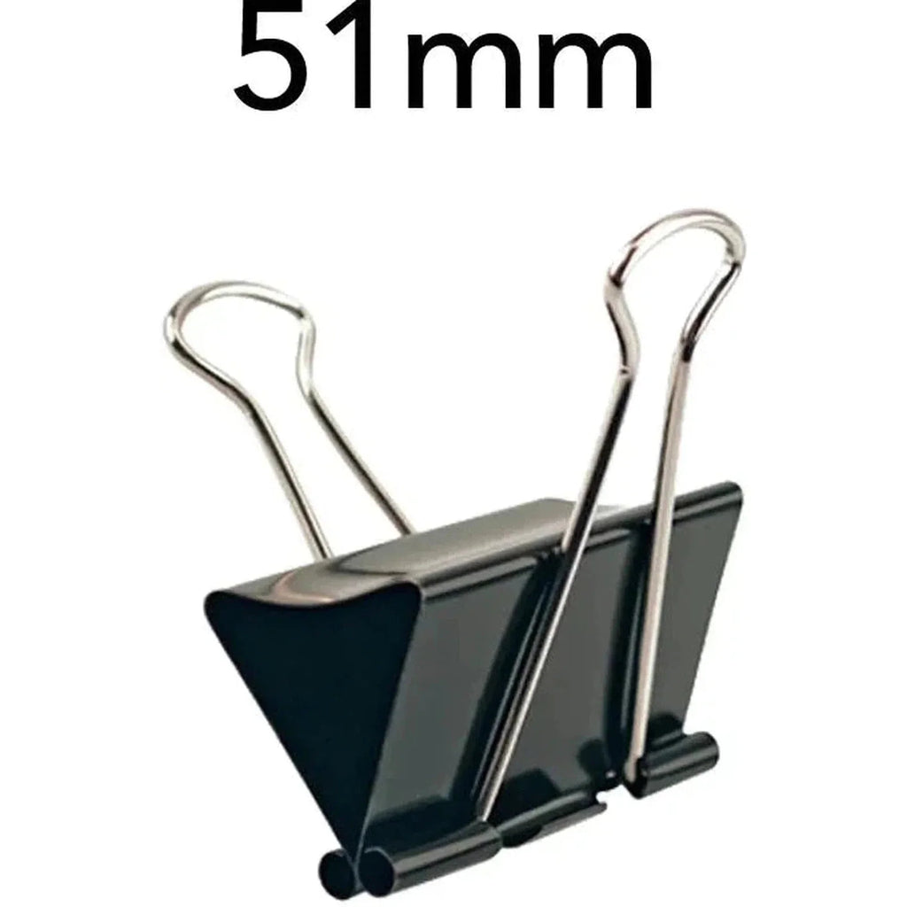 Binder Clips 51Mm Buro 12Pcs/Box