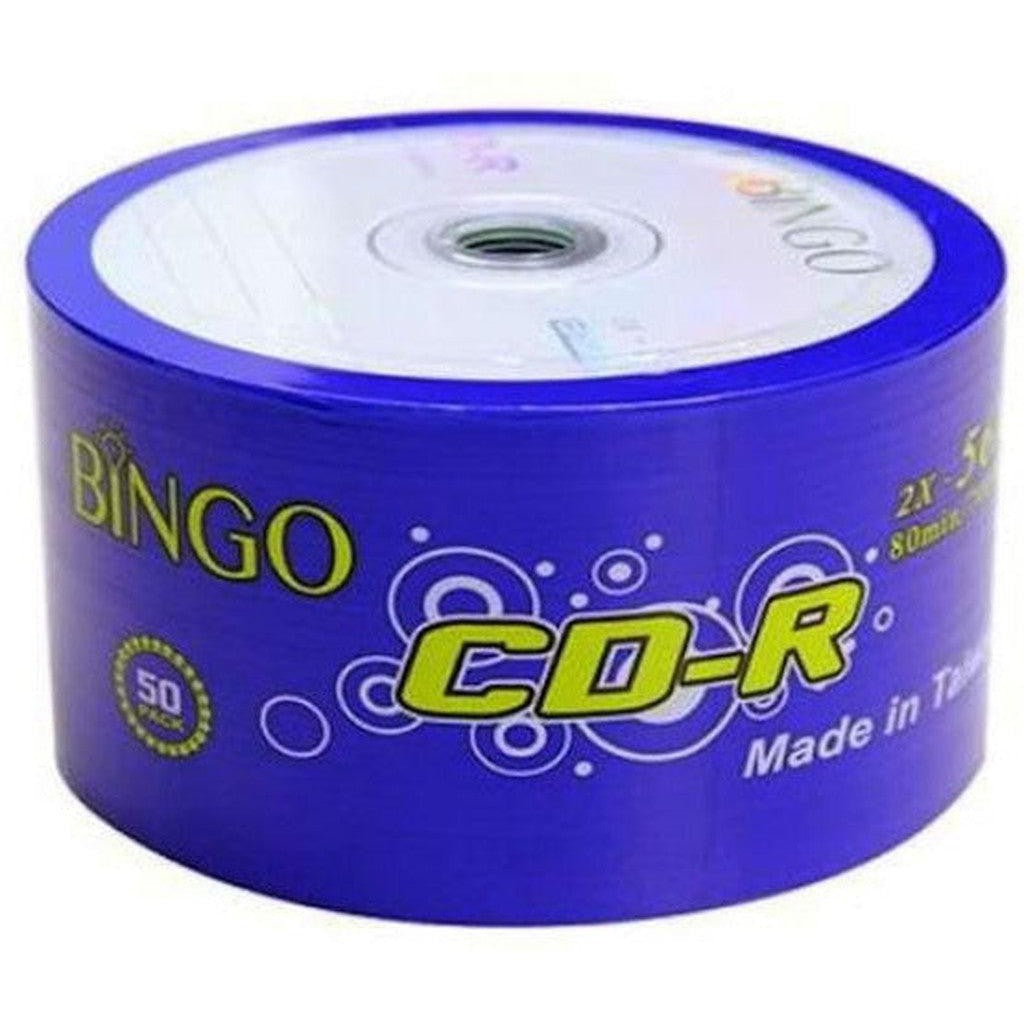 Bingo Cd-R 50 Pack (Spindle) – 80Min/700Mb