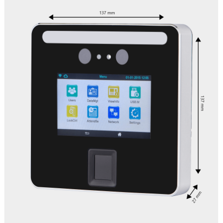 Biomax Indigo Face 6 Visible Light Facial Recognition