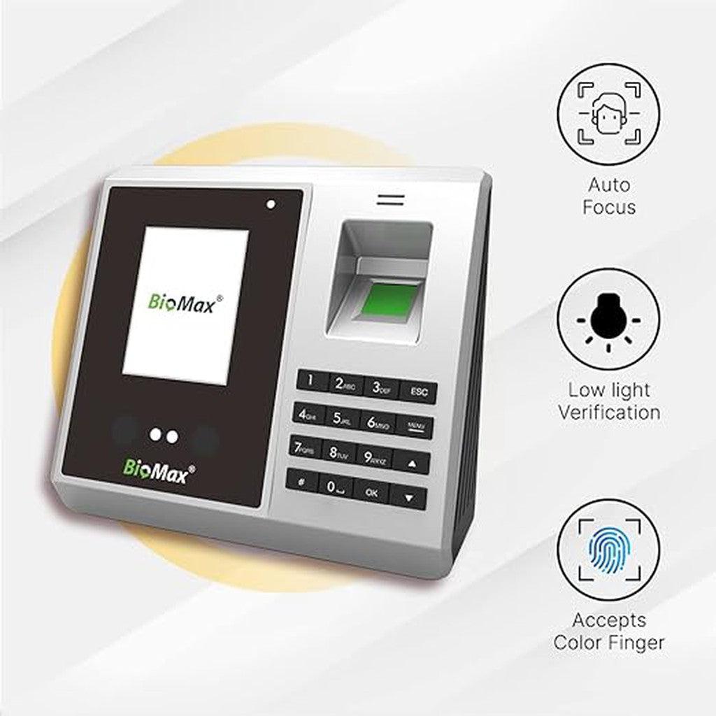 Biomax N-Bm60W Pro (Face Based Attendance Machine With Inbuilt Wifi)