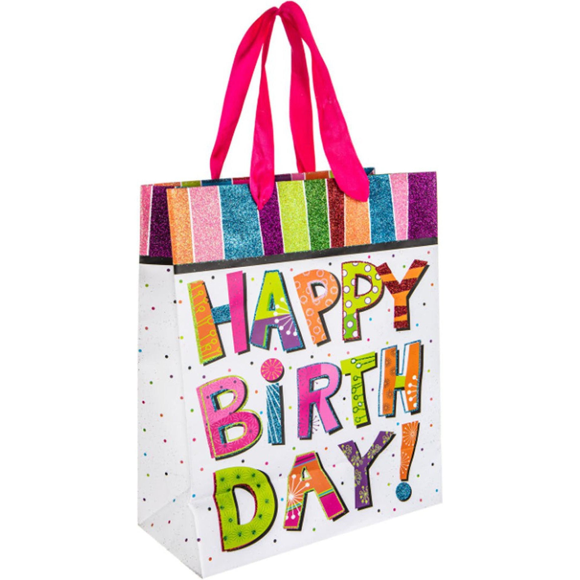 Birthday Paper Bags pack of 12