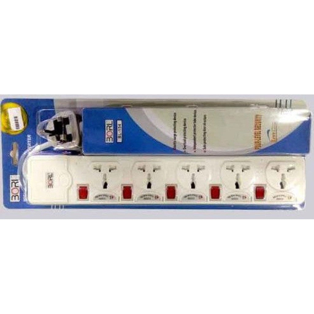 Borl 5 Way Extension Socket