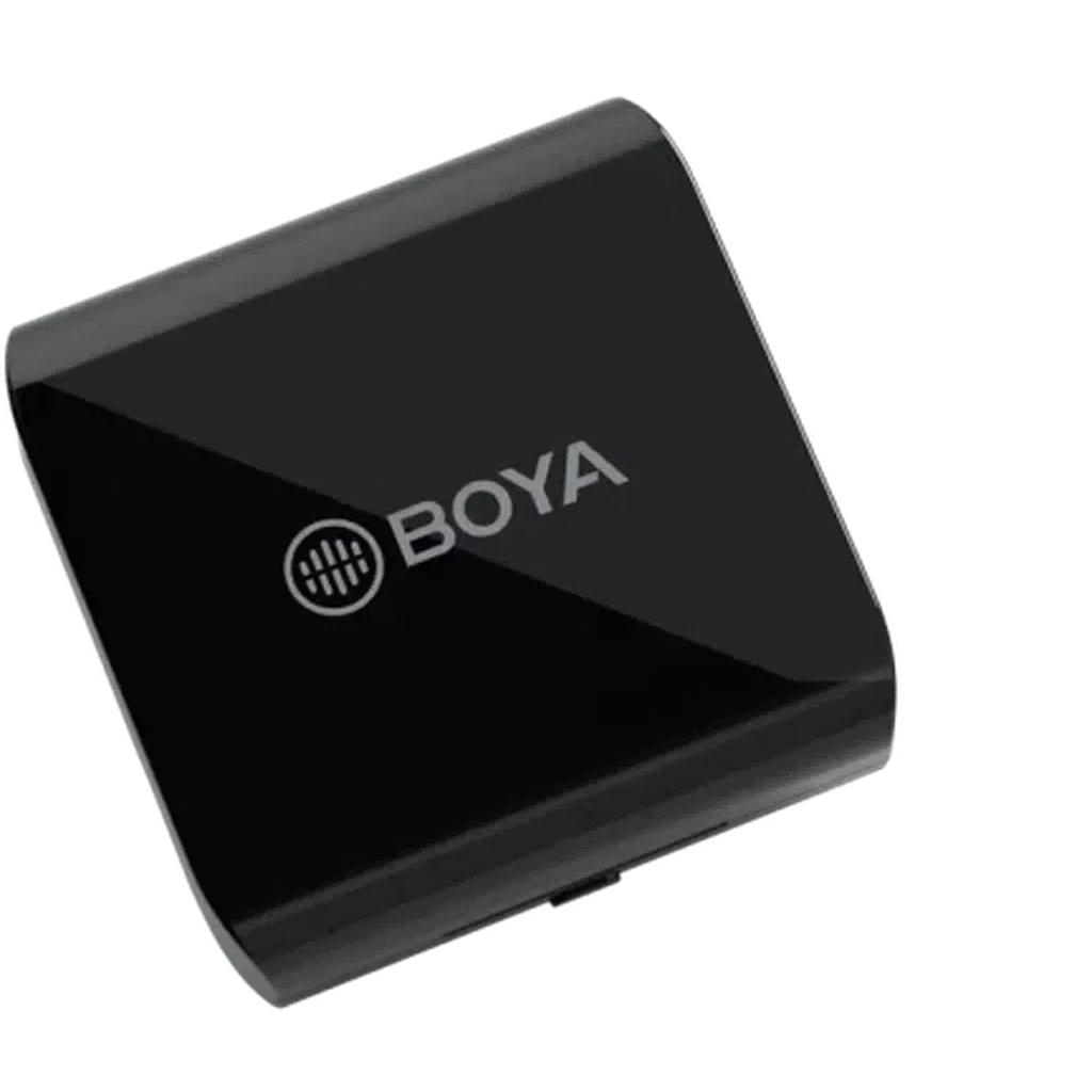 Boya 2.4Ghz Wireless Microphone (1Transmitter+1Receiver) - Black