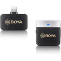 Boya 2.4Ghz Wireless Microphone With Ear-Return Monitoring Function - Black