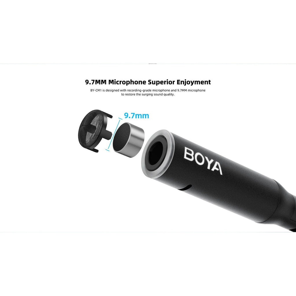 Boya By-Cm1 Cardiod Desktop Usbmicrophone With Adjustable - Black