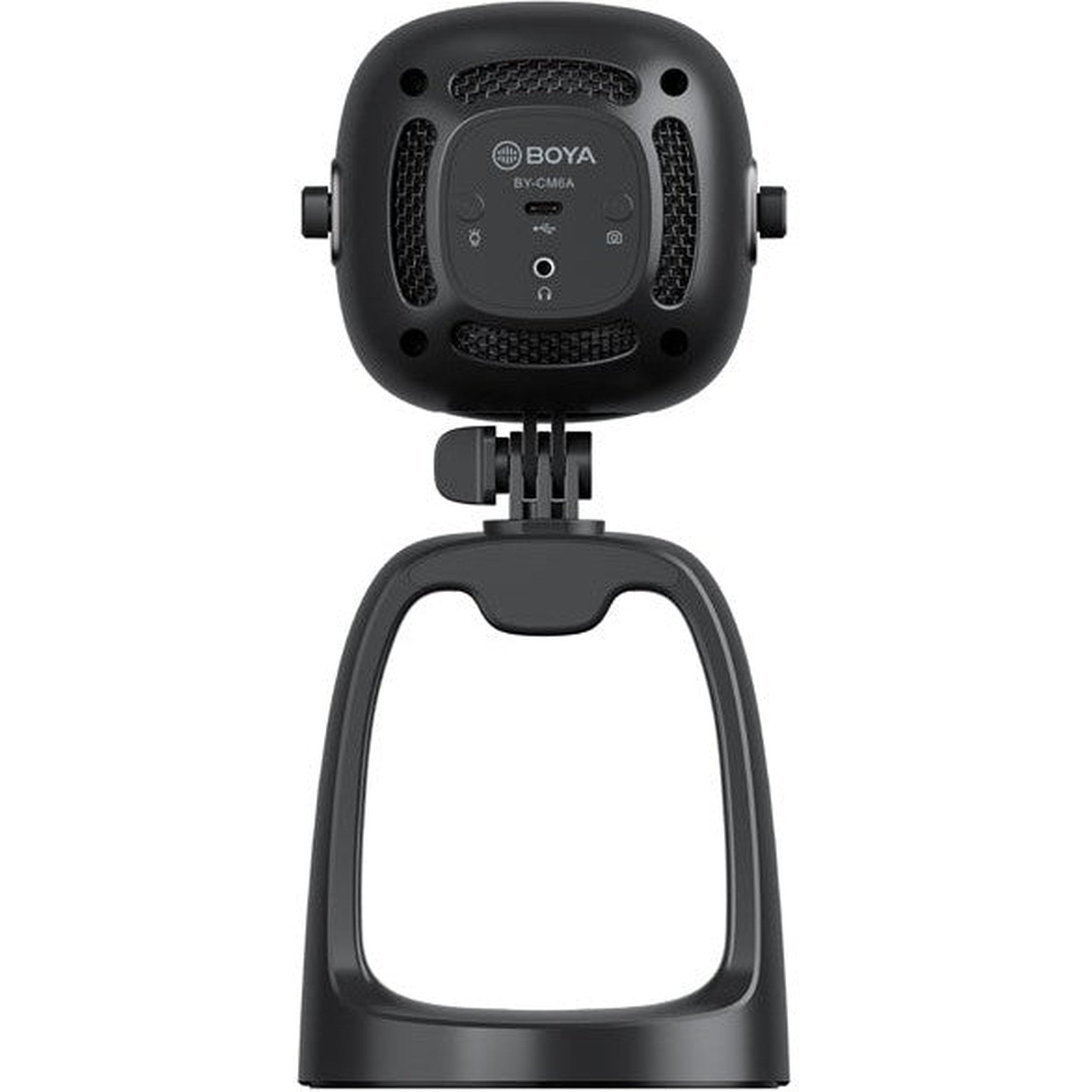 Boya By-Cm6A All-In-One Usb Microphone With Led Ring Light, Microphone & 1080P Camera./Usb-A To Usb-C Cable (1.2M), Lens Cap Included