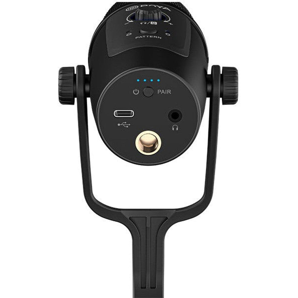 Boya By-Pm500W Optional Wired/2.4Ghz Wireless Dual-Function Microphone-10M - Black