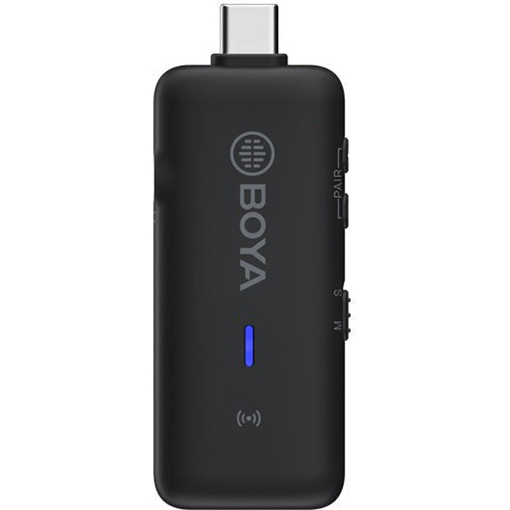 Boya By-Pm500W Optional Wired/2.4Ghz Wireless Dual-Function Microphone-10M - Black