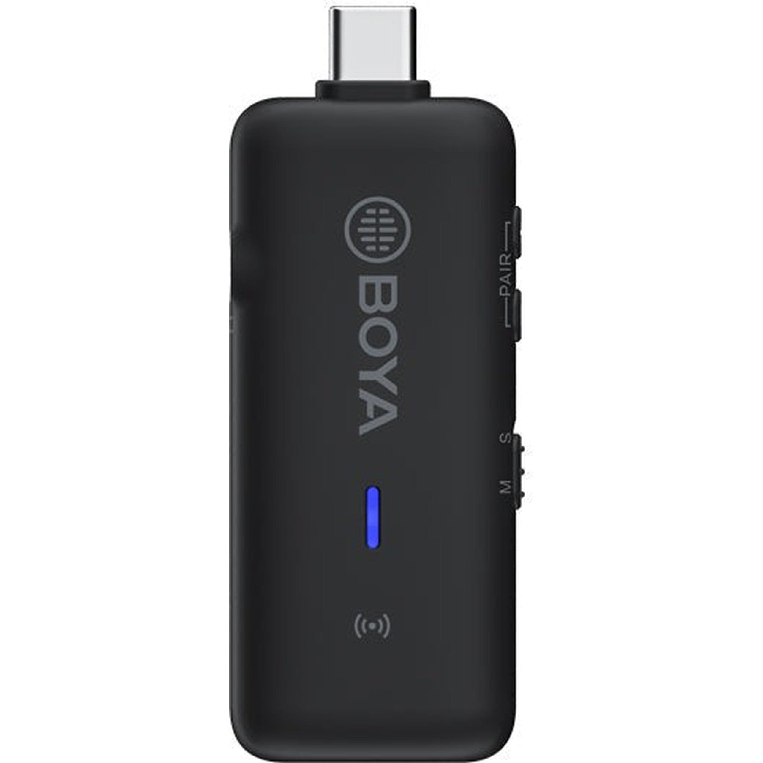 Boya By-Pm500W Optional Wired/2.4Ghz Wireless Dual-Function Microphone-10M - Black