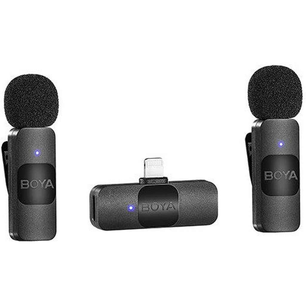 Boya By-V2 Smallest 2.4Ghz Wireless Microphone With Lightning Connector For Ios Device