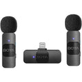 Boya By-V2 Smallest 2.4Ghz Wireless Microphone With Lightning Connector For Ios Device