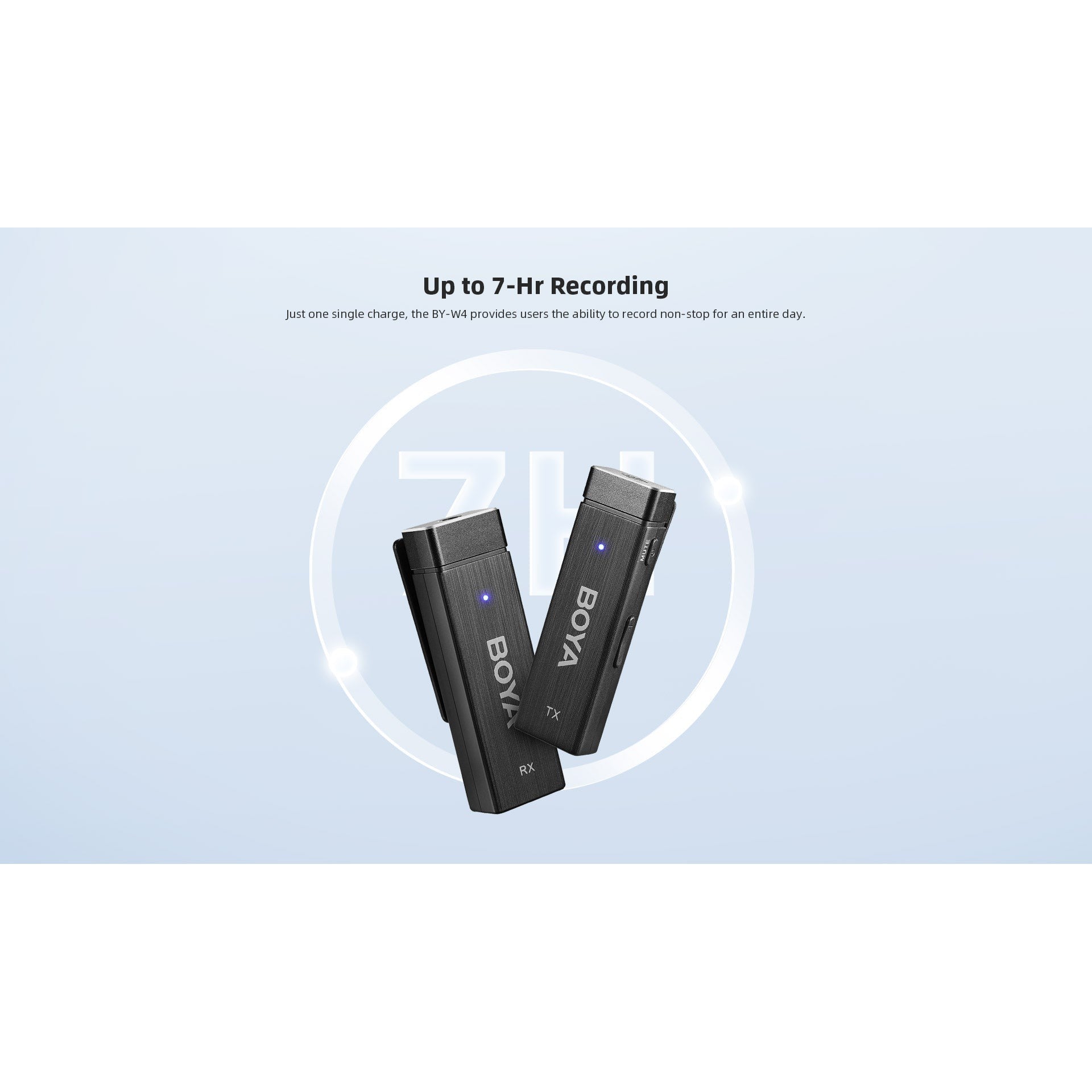 Boya By-W4 Ultracompact 2.4Ghz Four-Channel Wireless Microphone System
