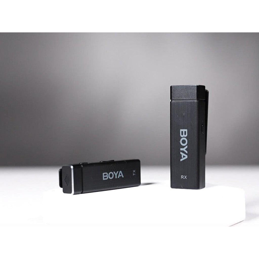 Boya By-W4 Ultracompact 2.4Ghz Four-Channel Wireless Microphone System