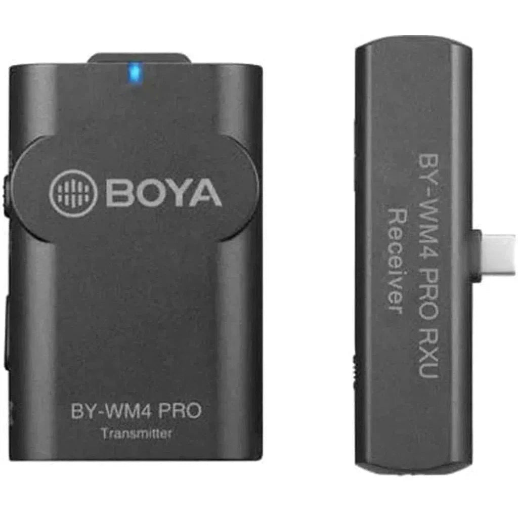 BOYA BY-WM4 Pro-K5 2.4 GHz Wireless Microphone System For Android And Other Type-c Devices (Receiver & Transmitter)