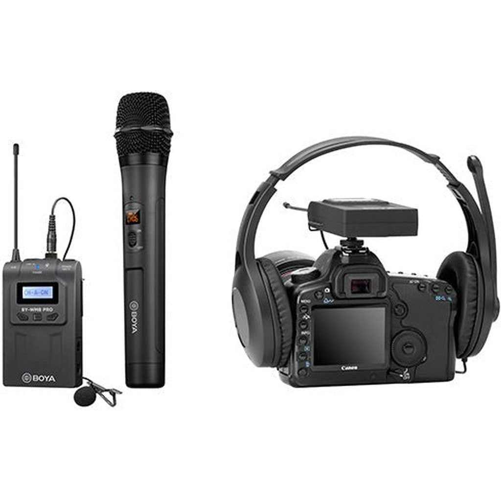 Boya Dual Channel Wireless Mic Kit - Black