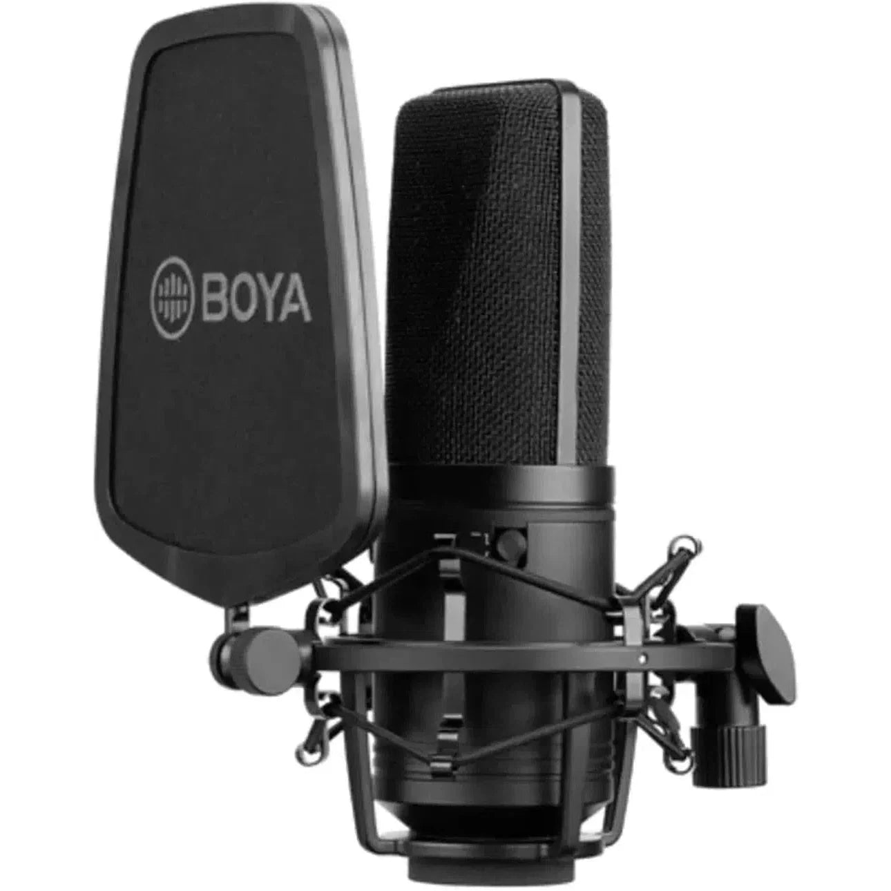 BOYA Large Diaphragm Condenser Microphone – Black