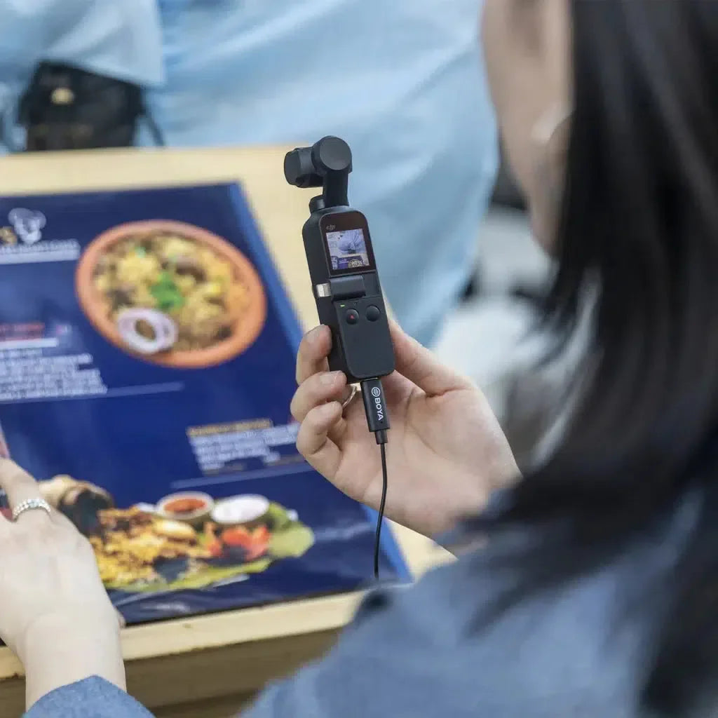 Boya Lavalier Mic For Dji Osmo Pocket V1, V2