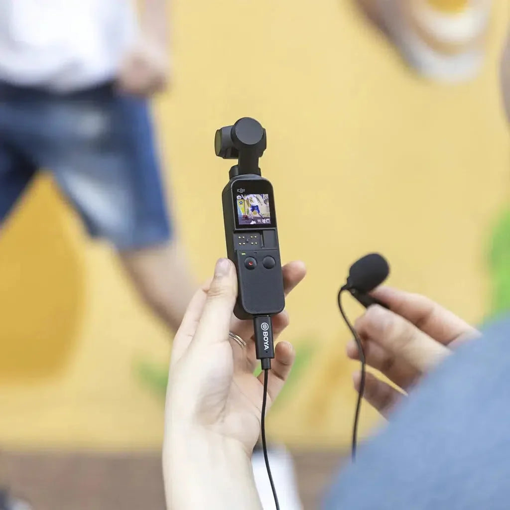 Boya Lavalier Mic For Dji Osmo Pocket V1, V2