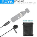 Boya Lavalier Mic For Dji Osmo Pocket V1, V2