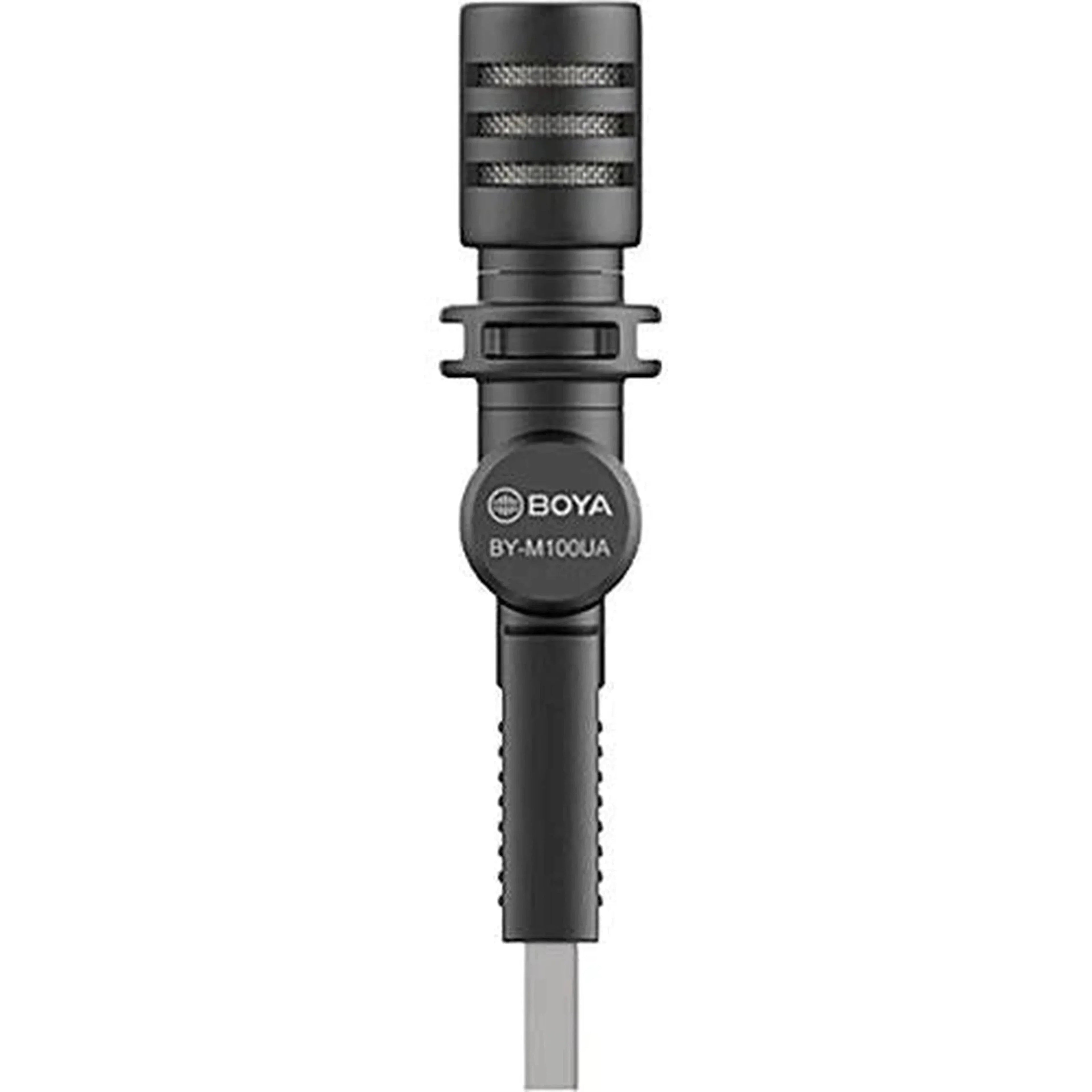 Boya Miniature Condenser Smartphone Mic With Usb Jack