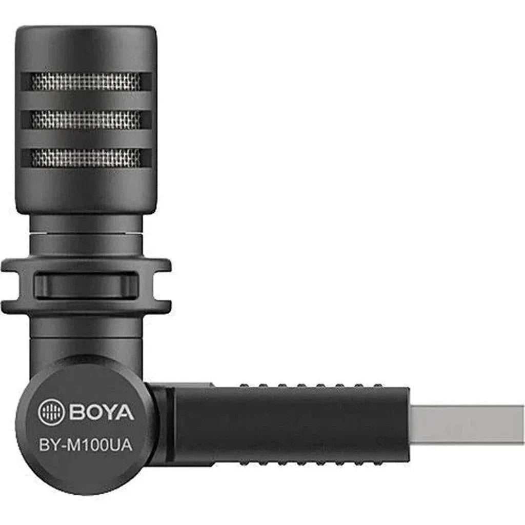 Boya Miniature Condenser Smartphone Mic With Usb Jack