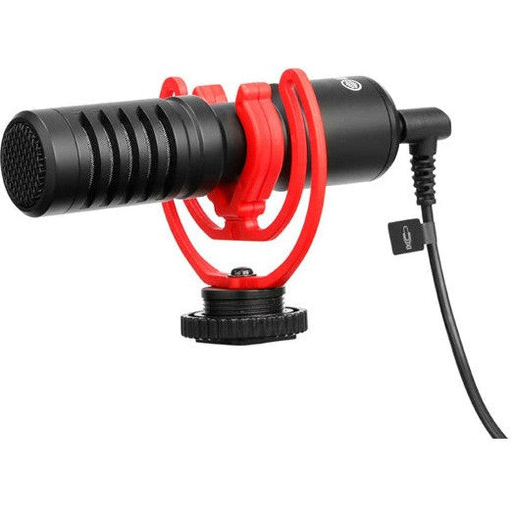 Boya Super-Cardioid Condenser Microphone Pro/Monitoring Supported - Black