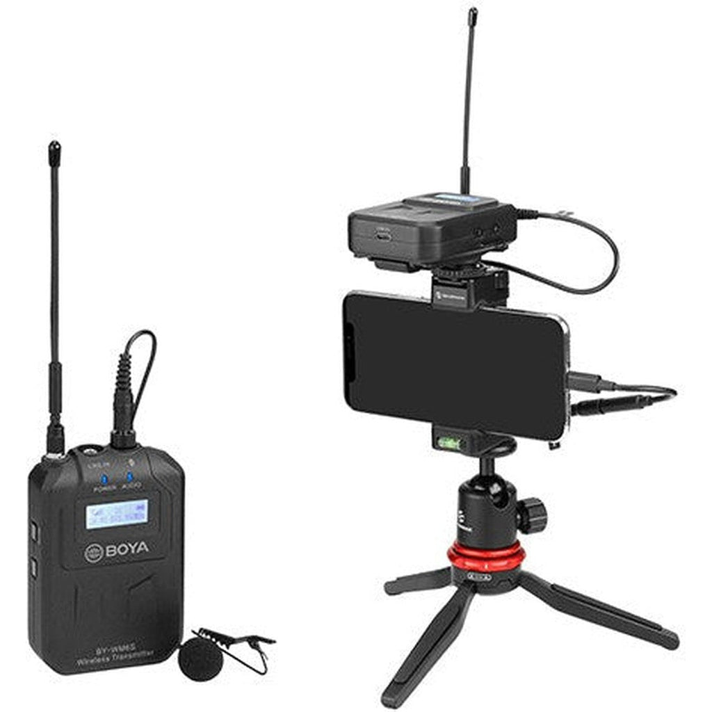 Boya Uhf Wireless Microphone System - Black