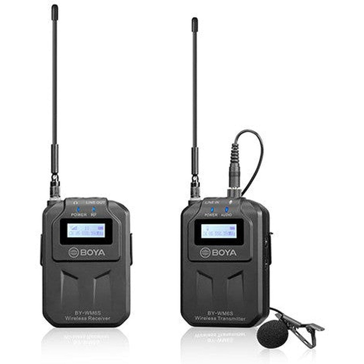 Boya Uhf Wireless Microphone System - Black