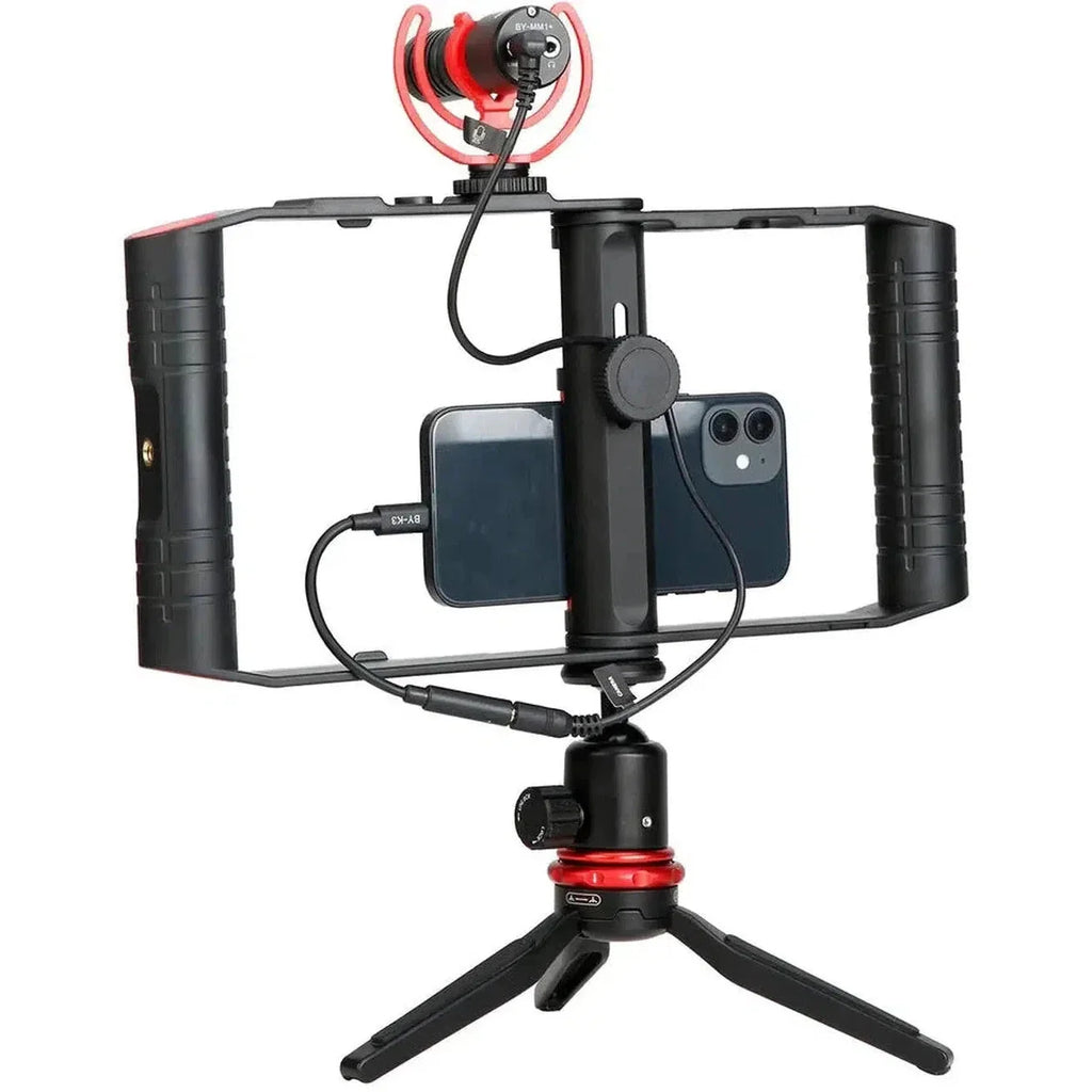 BOYA Multifunctional Smartphone Video Kit – Black