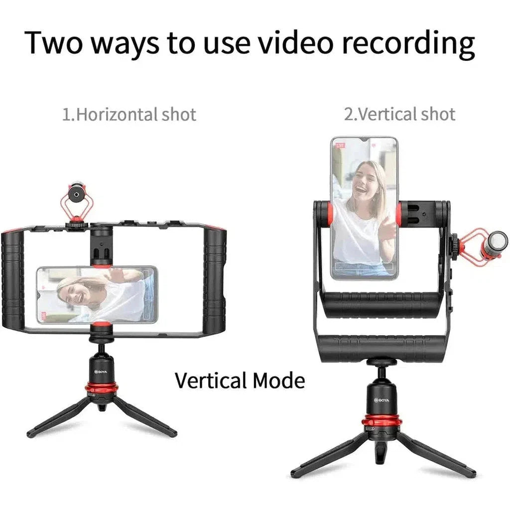 BOYA Multifunctional Smartphone Video Kit – Black