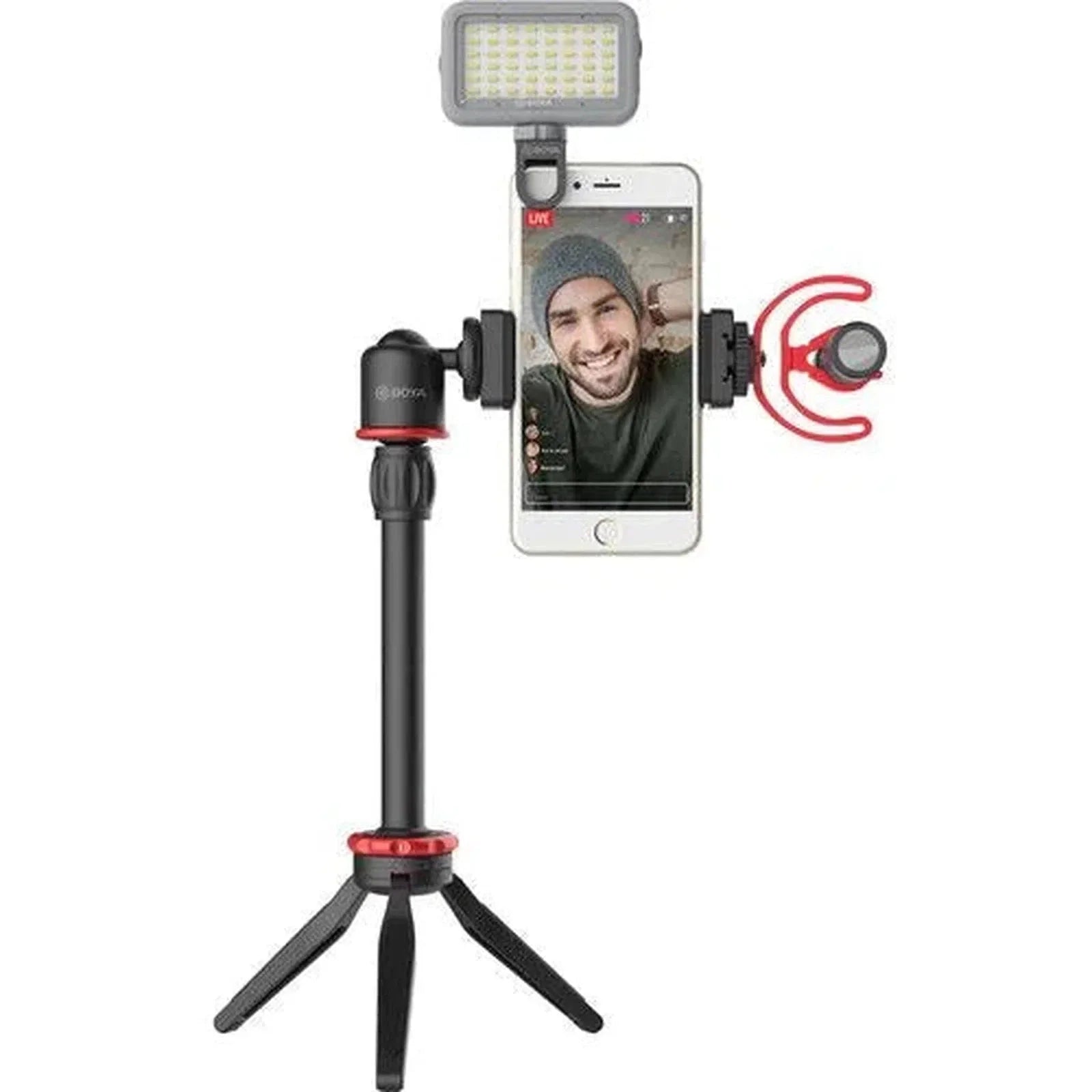 Boya Vlogger Kit（By-T1/By-C12/By-Mm1) - Black