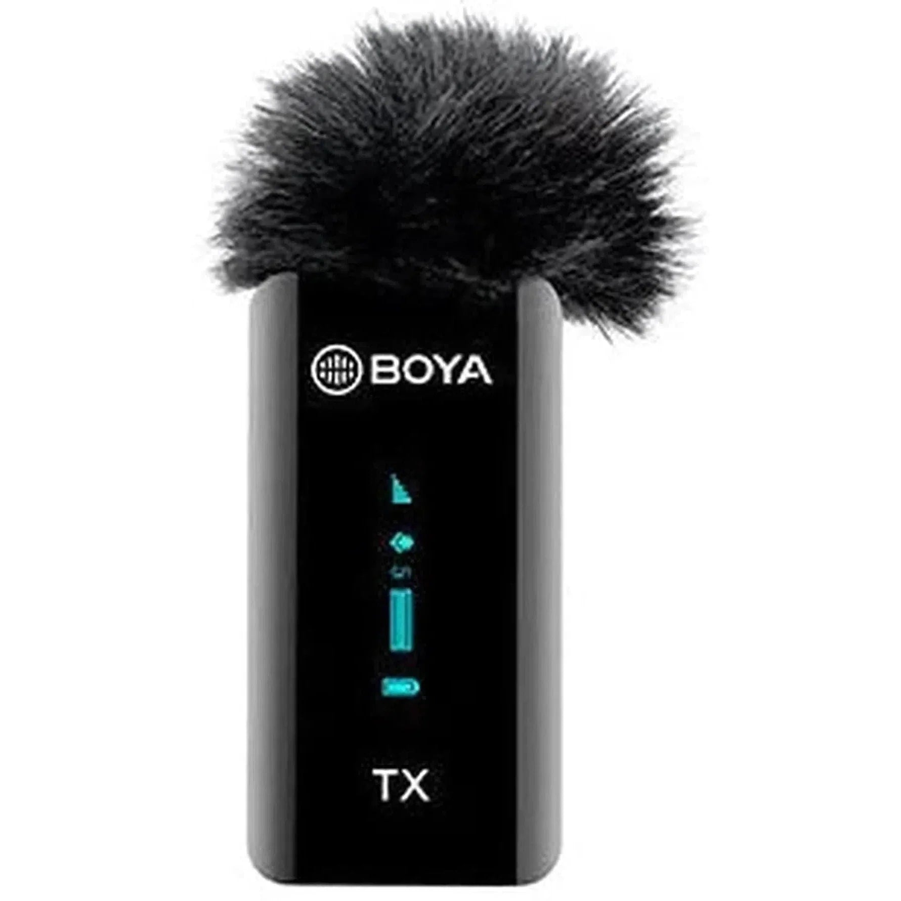 Boya.4Ghz Wireless Microphone For Mobile Device Like Smartphone, Pc, Tablet (1Transmitter+1Receiver With Type-C Jack) - Black