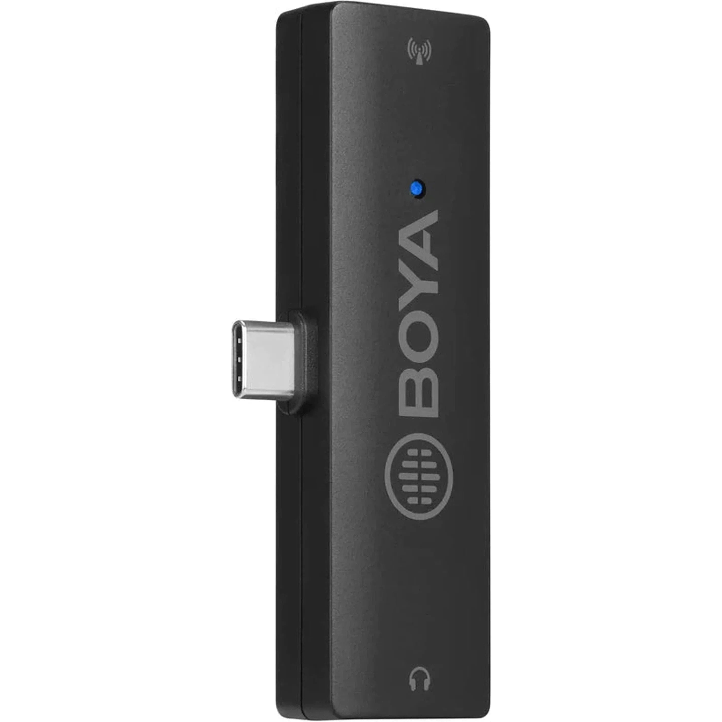 Boya.4Ghz Wireless Microphone For Mobile Device Like Smartphone, Pc, Tablet - Black