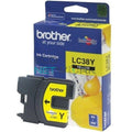 Brother LC 38 Yellow Ink Cartridge