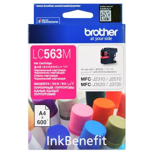 Brother LC 563 Magenta Ink Cartridge