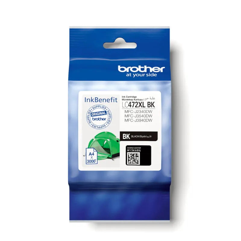 Brother | LC472XL | High Yield Ink Cartridge | Black