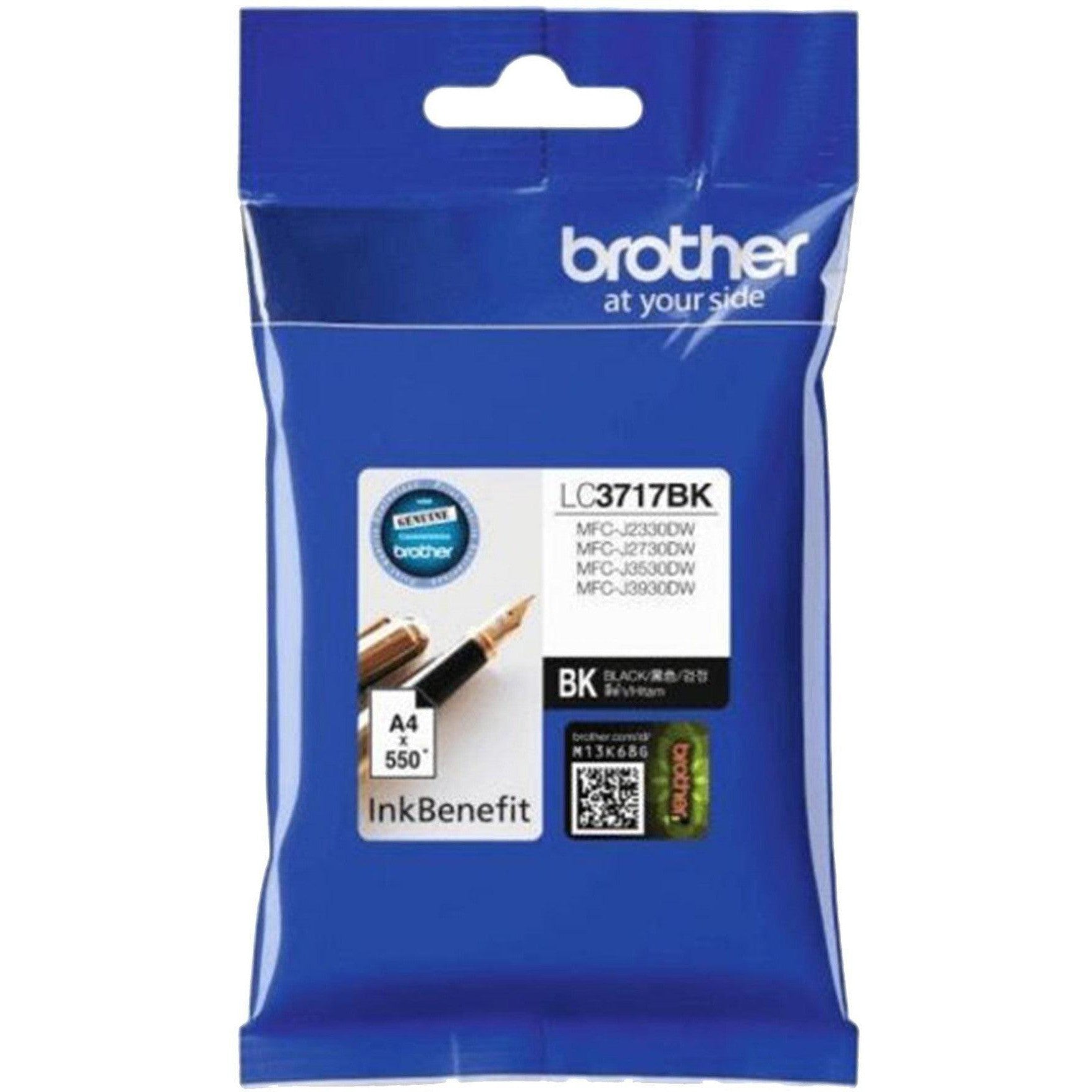 Brother Lc 3717 Black Ink Cartridge