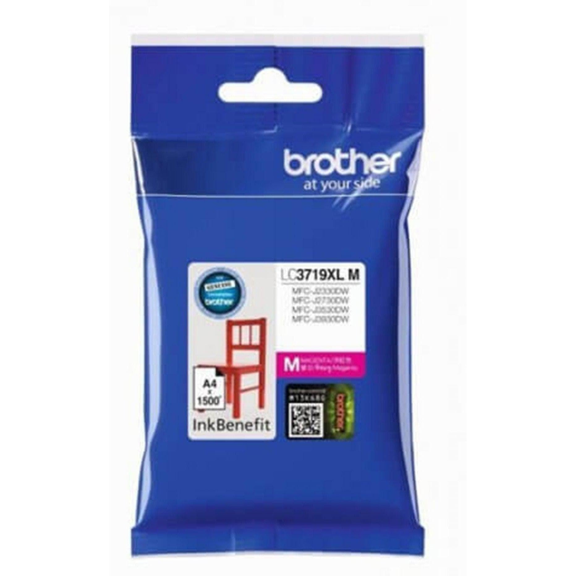 Brother Lc 3719 XL Magenta Ink Cartridge