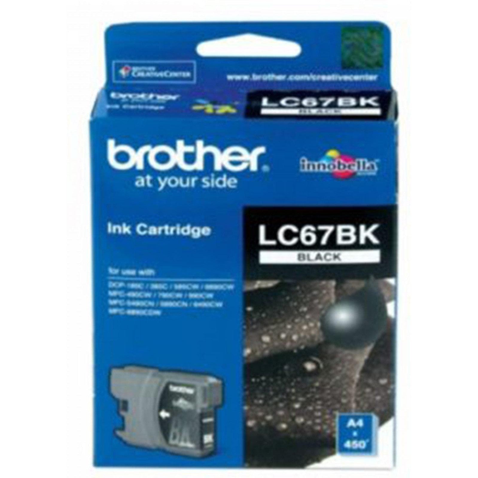 Brother Lc 67 Black Ink Cartridge