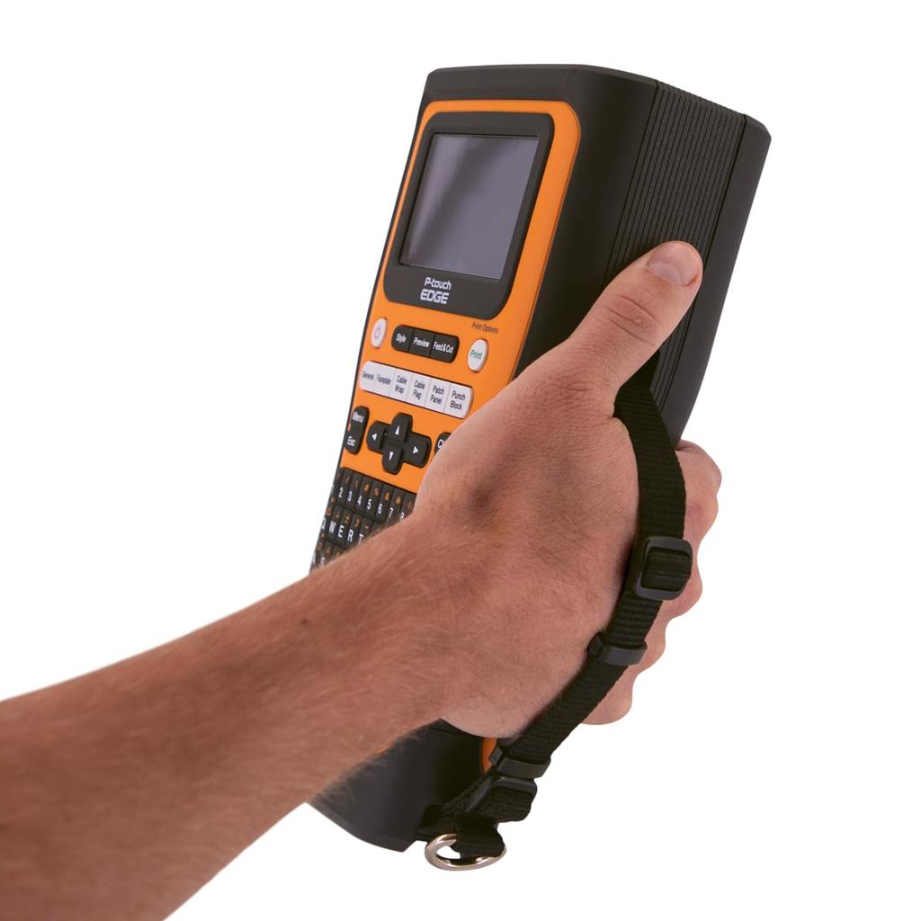 Brother PT-E560BTVP Industrial Label Maker with Bluetooth, Li-Ion Battery and Carry Case