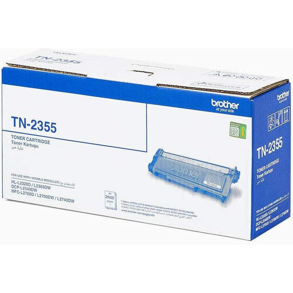 Brother Tn-2355 High Yield Black Ink Printer Toner Cartridge