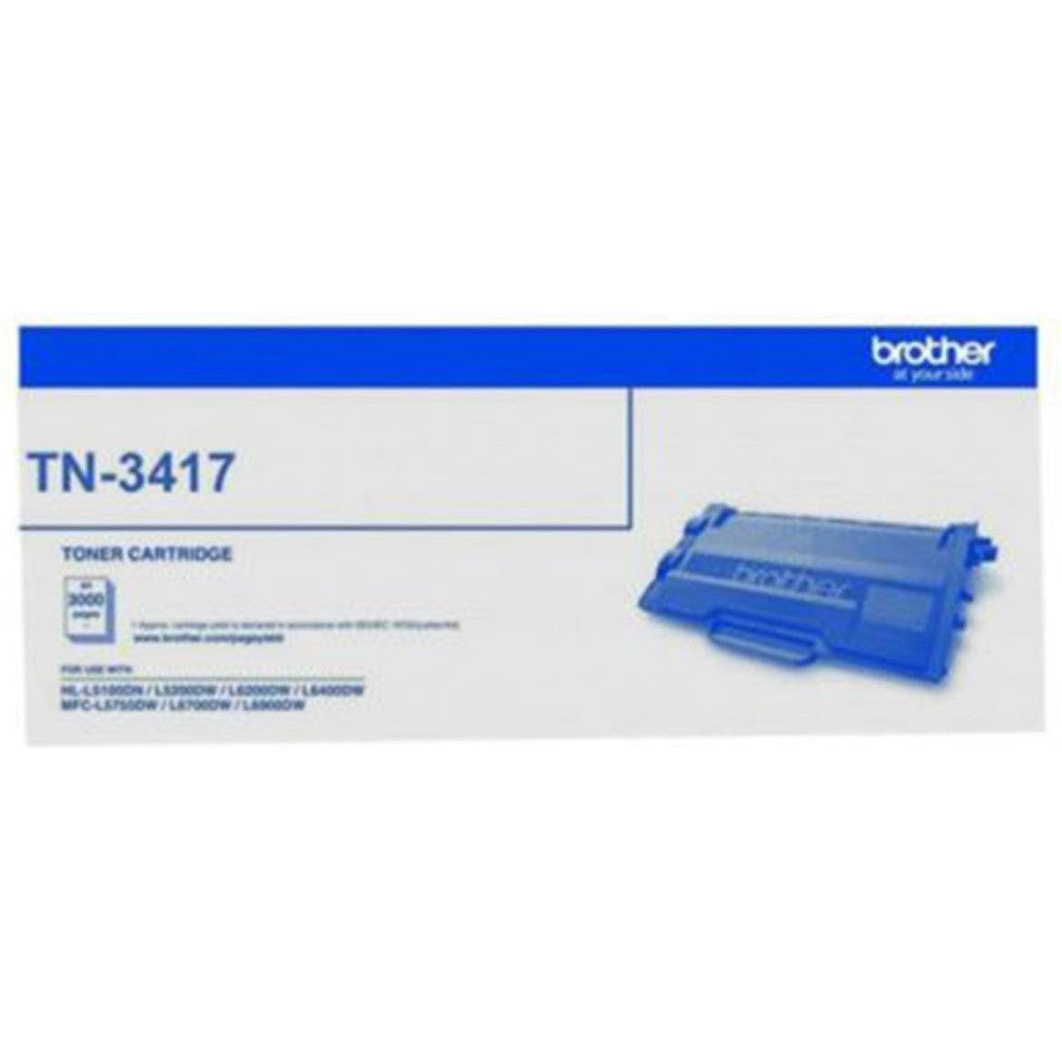 Brother Tn 3417 Black Toner Cartridge