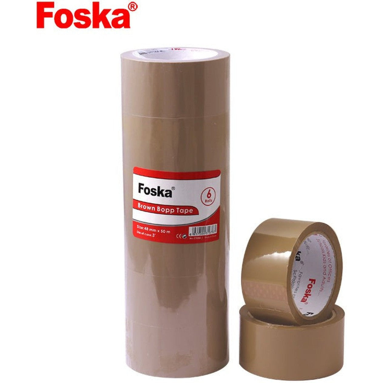 Brown Boop Tape Foska -Ct202-1 48Mm*50M