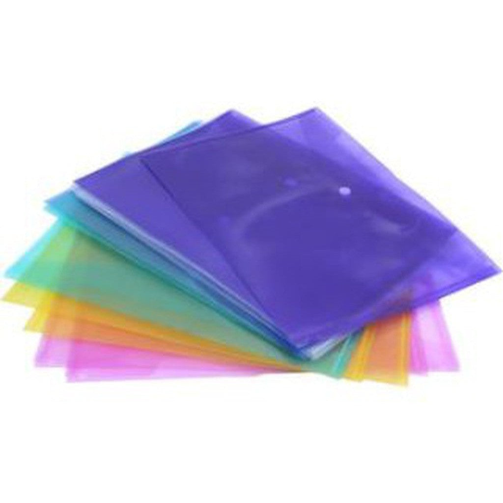 Buckled A4 File Pocket 12Pc/Pkt