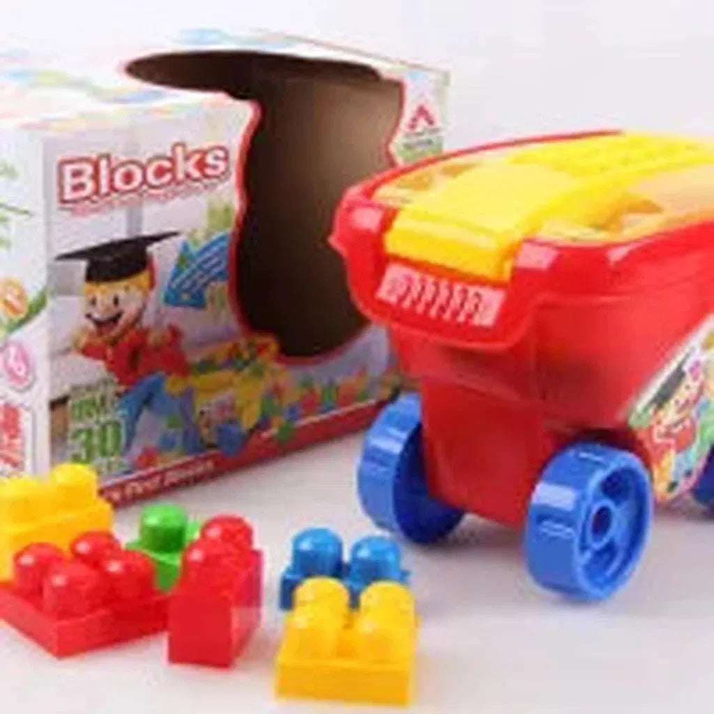 Building Blocks, Building Toys For Toddlers (30 Pieces)-6862