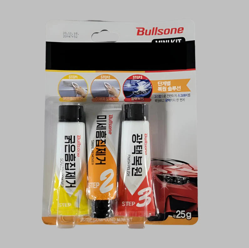 Bullsone Scratch Remover 3 Step