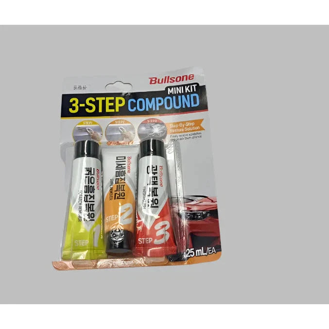 Bullsone Scratch Remover 3 Step