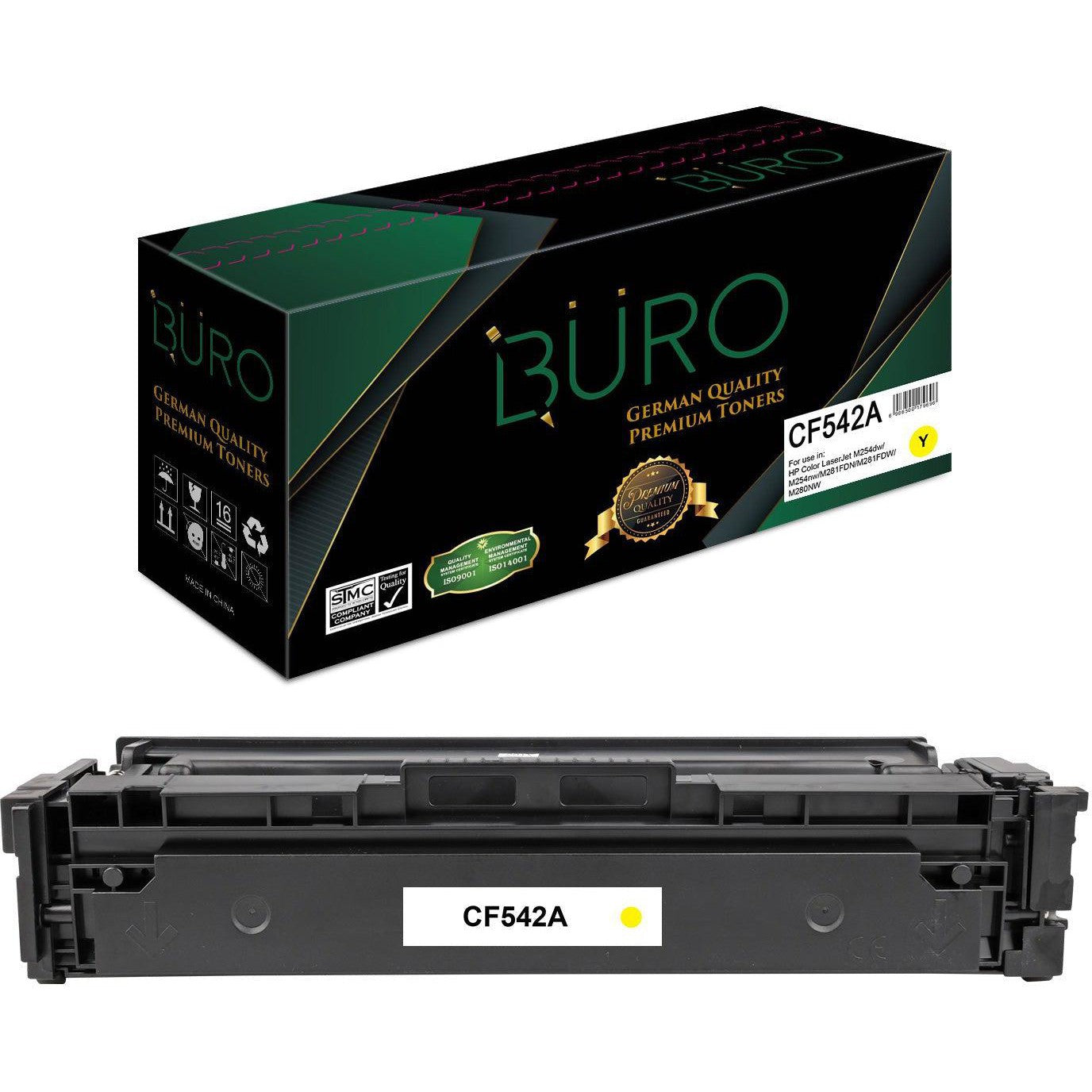 Buro Compatible Laserjet Toner 203A For Hp Yellow